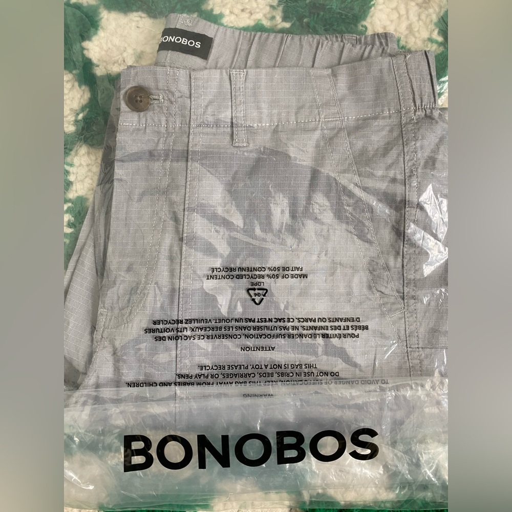 Bonobos Ripstop Fatigue Pants in Grey